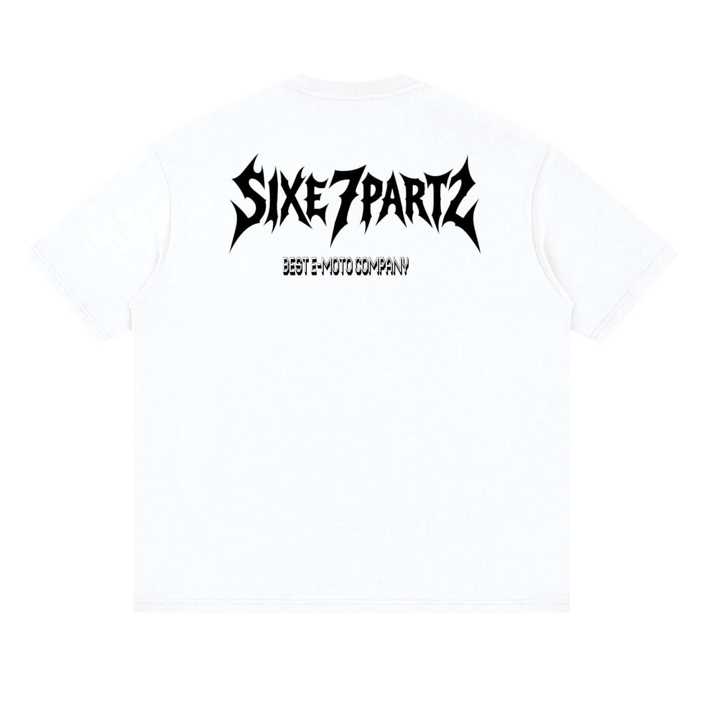 Sike7Moto Streetwear Loose Drop Shoulder T-Shirt